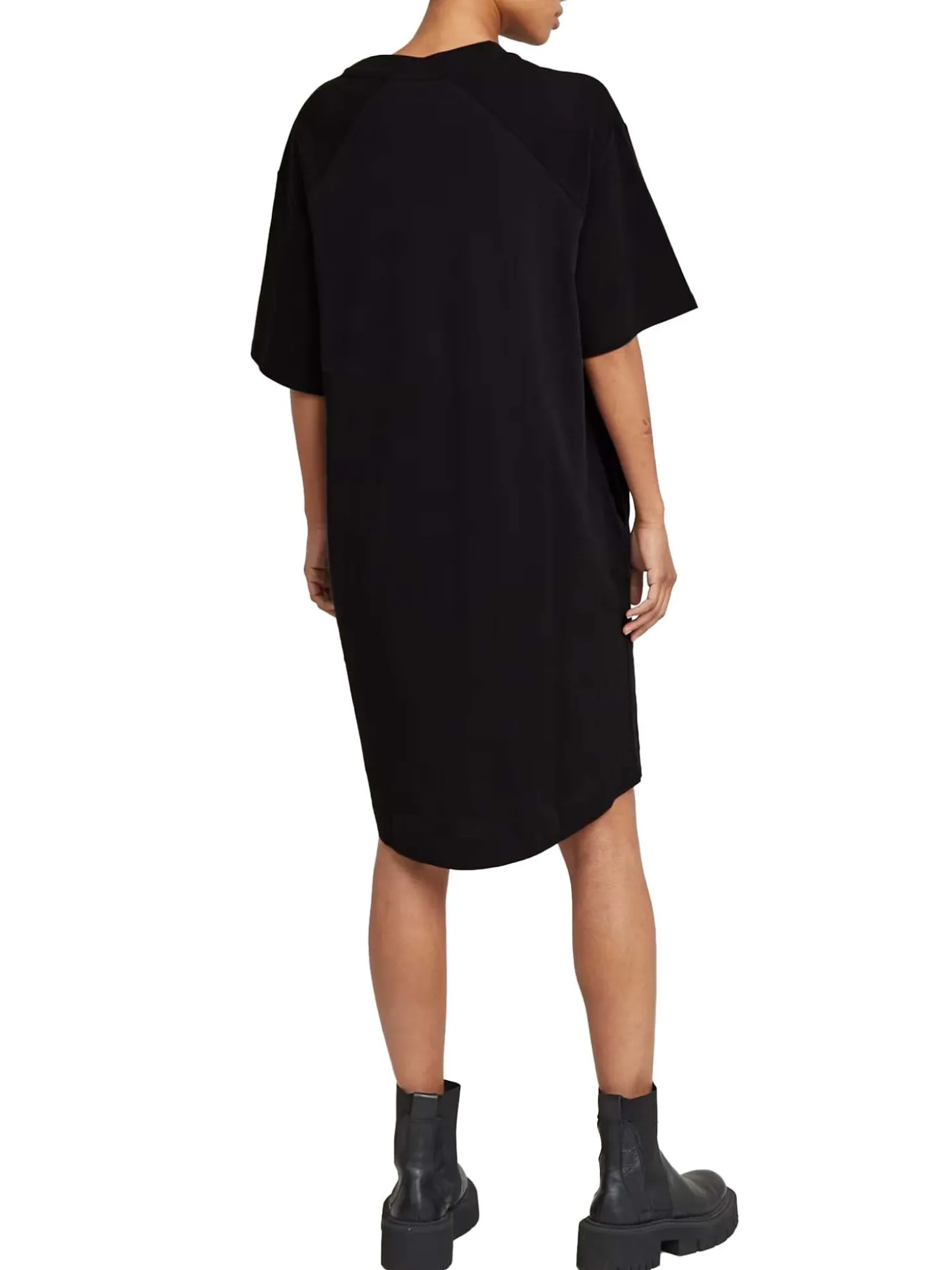 Abito T-shirt largo Saddle Sleeve