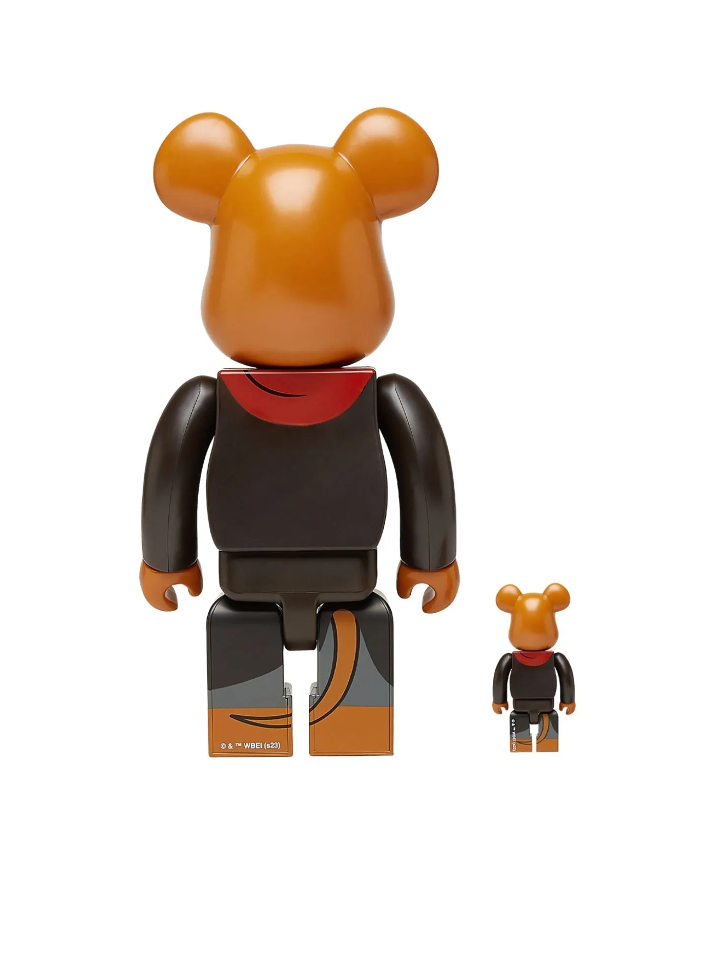 Bearbrick Tom and Jerry Set Hogwarts 100% 400%