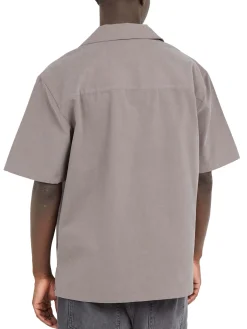 Camicia Army Green Chain Stitch