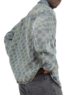 Camicia Blue Shield Laser Denim