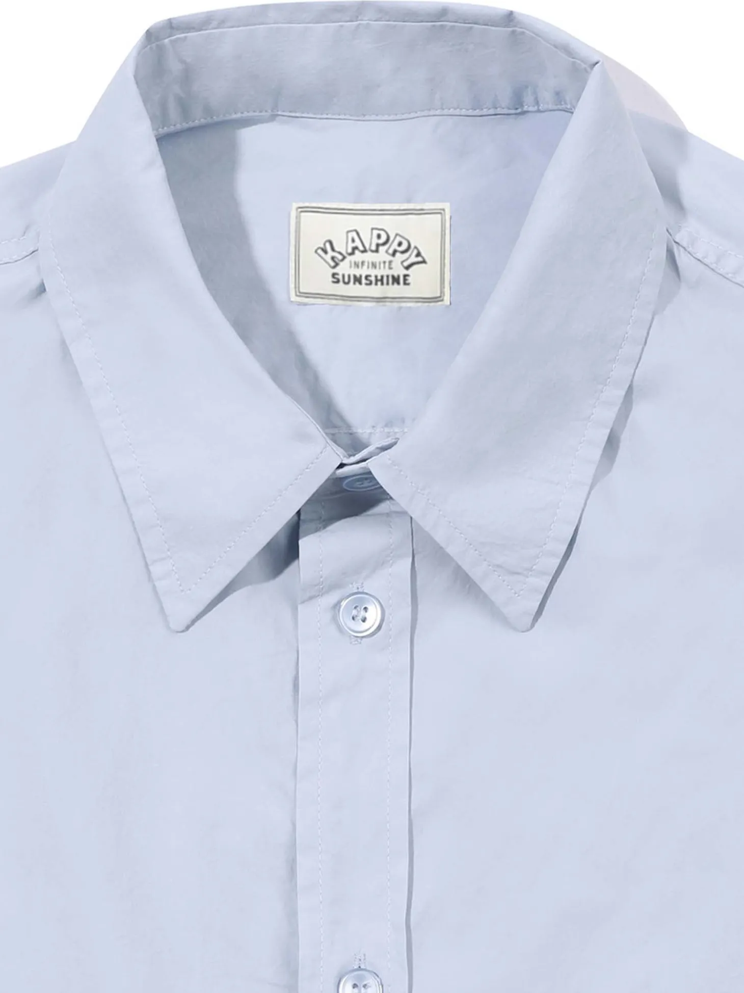 Camicia mezza manica in cotone rilassata