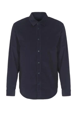 Camicia regular fit in cotone courdory