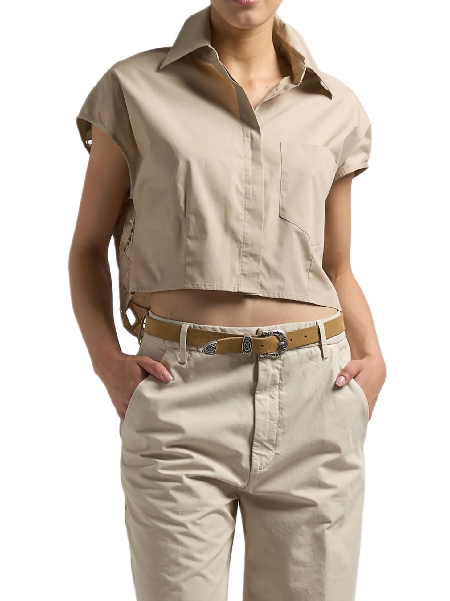 Camicia Ricamata Donna