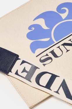 Clutch In Canvas