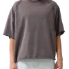 Cropped Raglan Tee