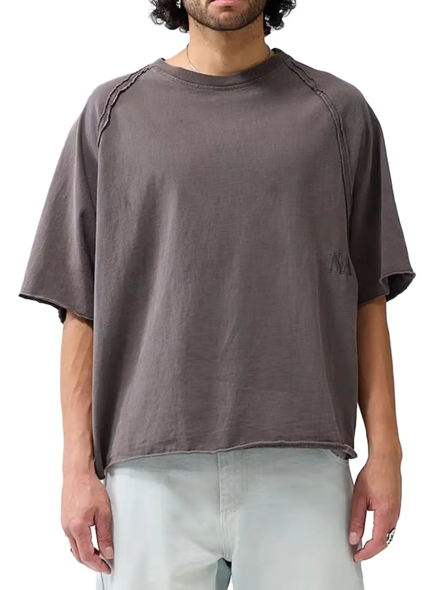Cropped Raglan Tee