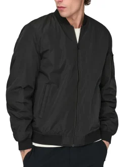 Giacca Bomber Solid Color