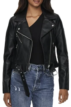 Giacca in similpelle Vera