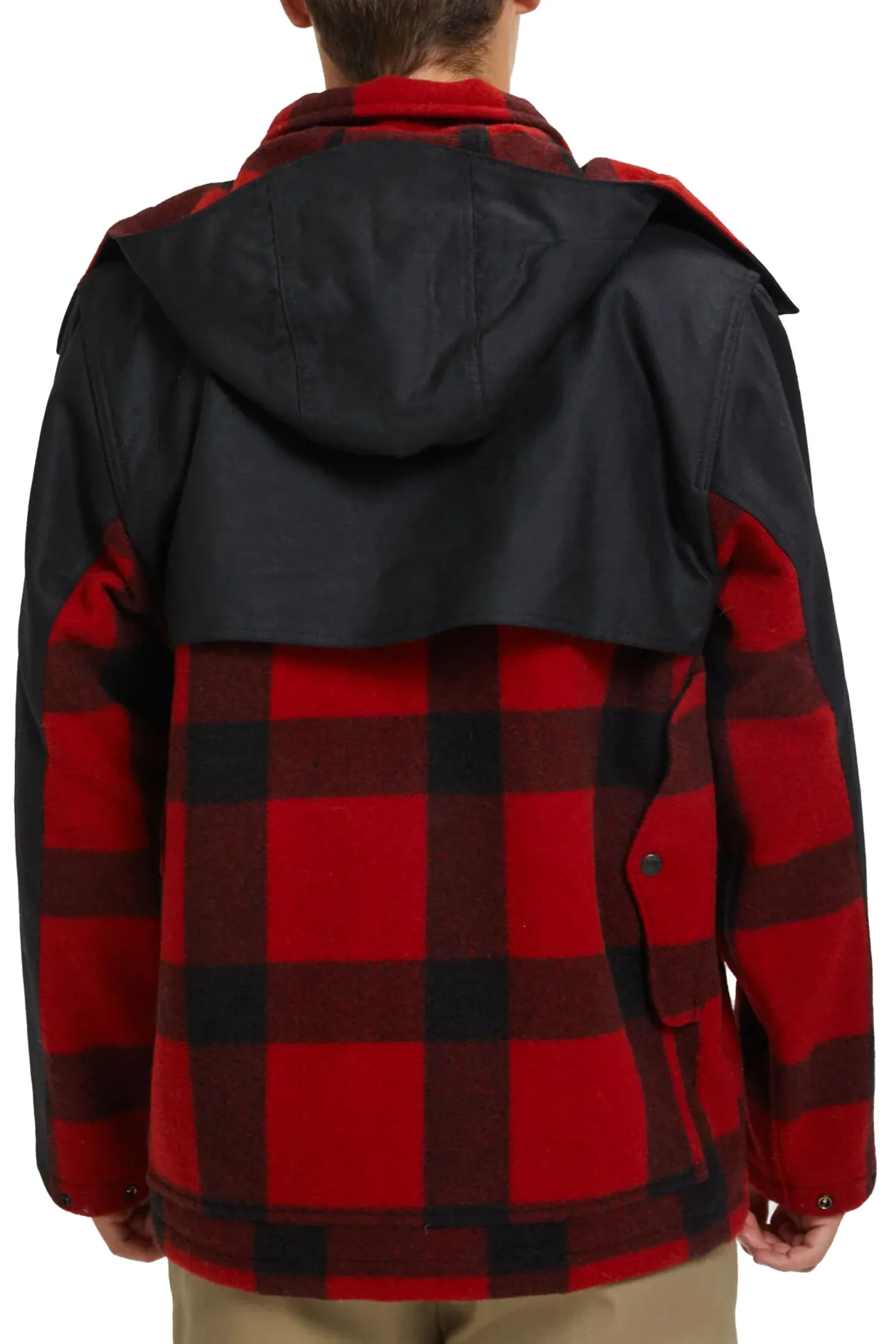 Giacca Mackinaw Wool Double Coat