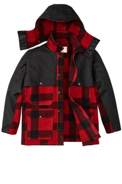 Giacca Mackinaw Wool Double Coat