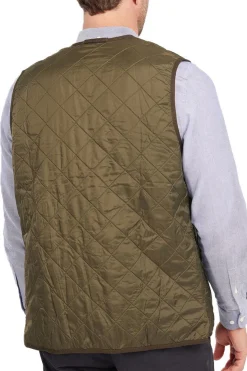 Gilet trapuntato/fodera con zip Polarquilt