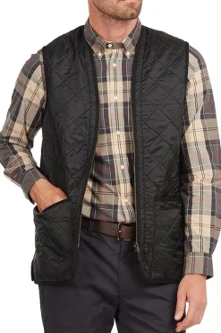 Gilet trapuntato/fodera con zip Polarquilt