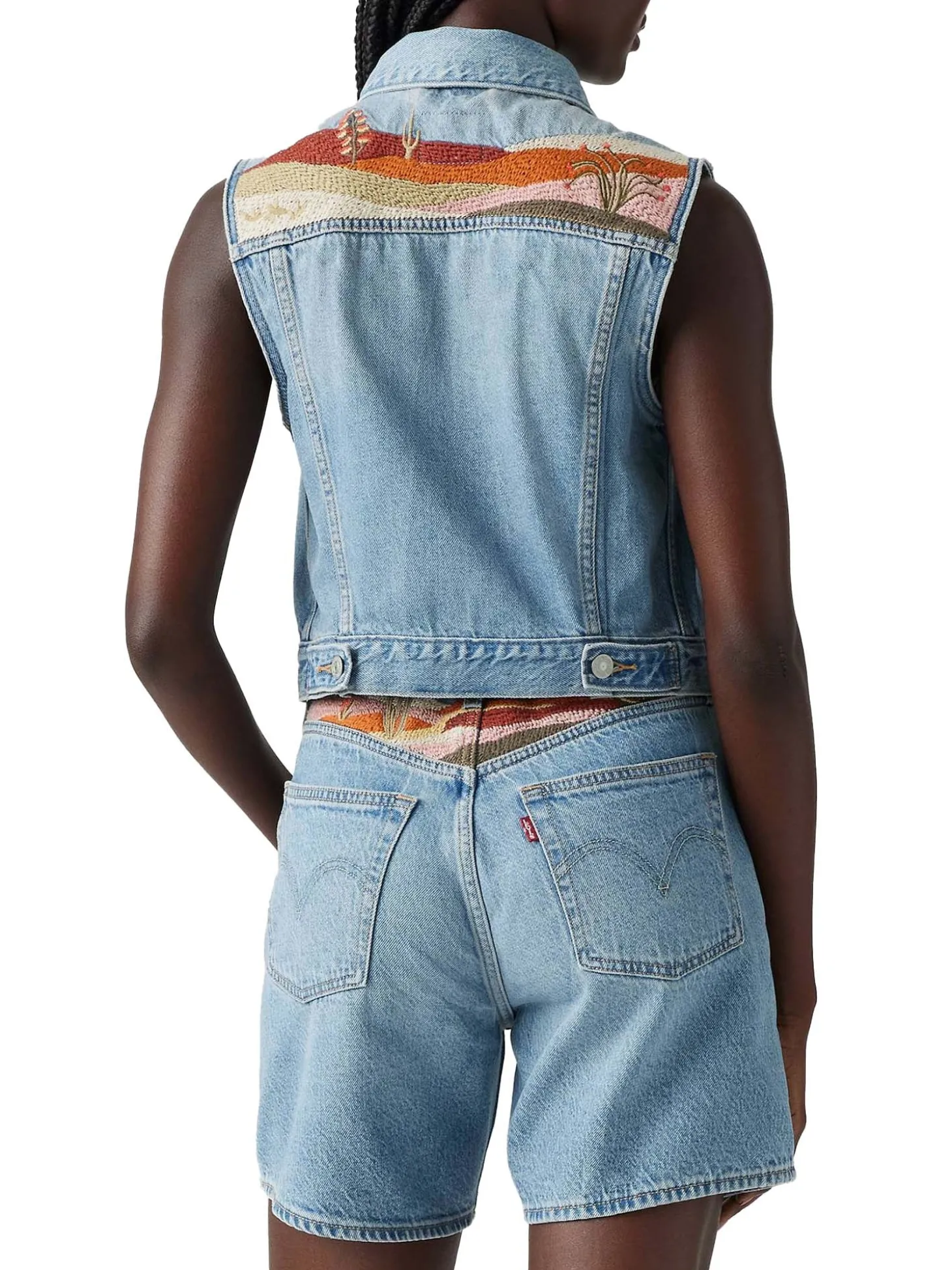 Gilet XS ricamato