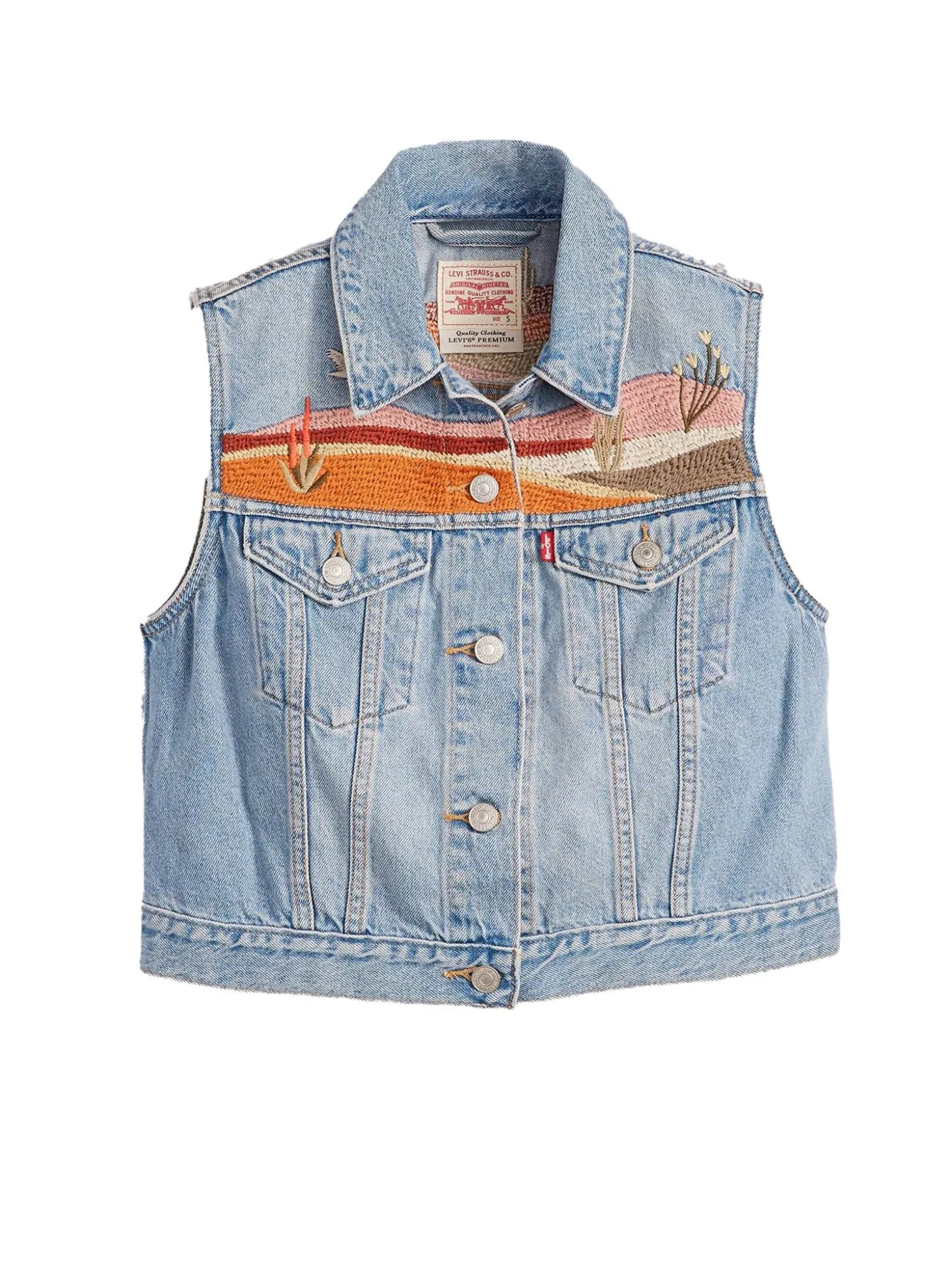 Gilet XS ricamato