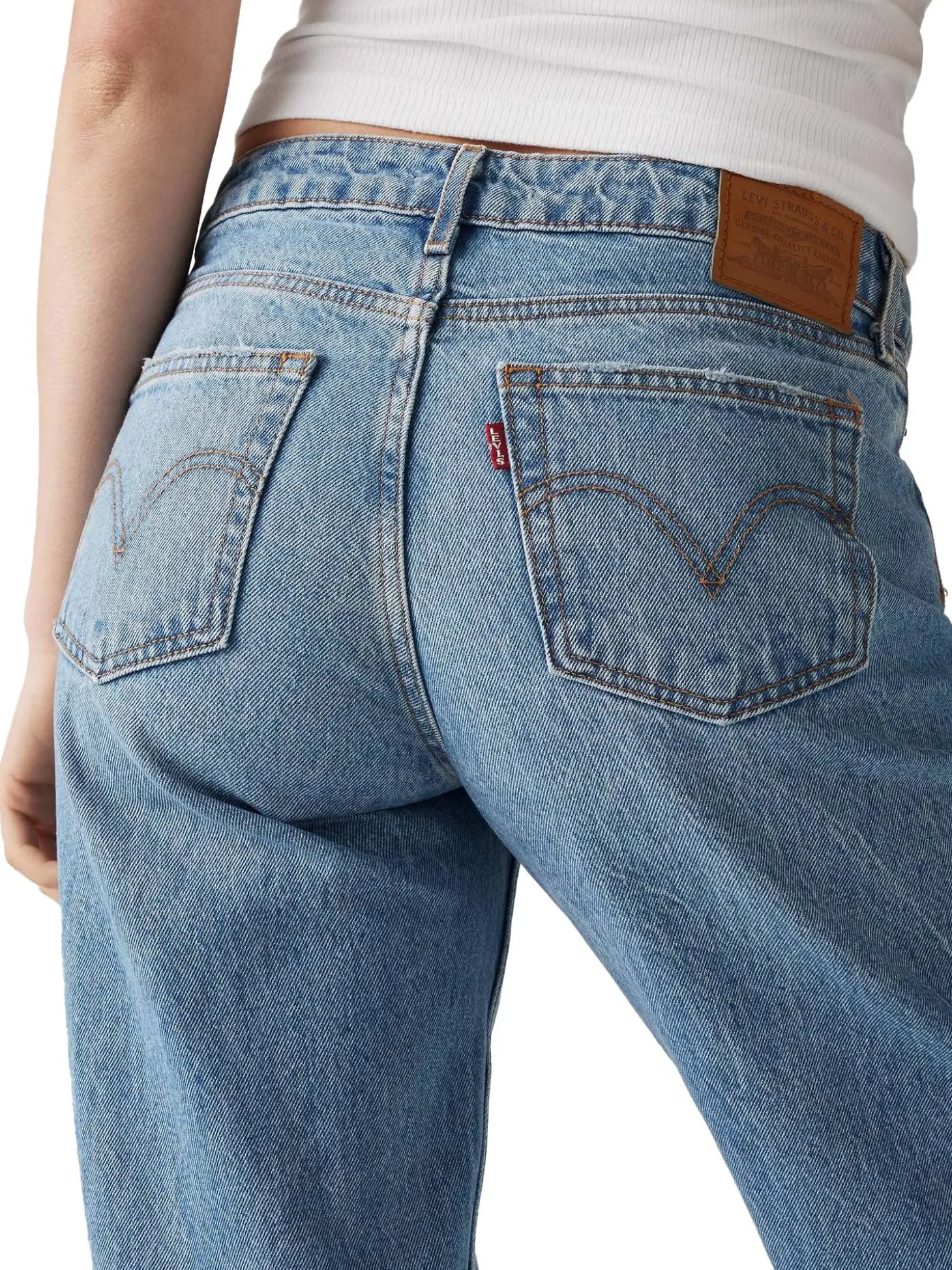 Jeans bassi ampi