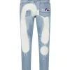 Jeans Carrot Fit con Stampa Daicock in Stile Graffiti 2017