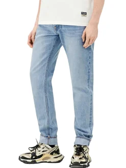 Jeans Carrot Fit con Stampa Daicock in Stile Graffiti 2017