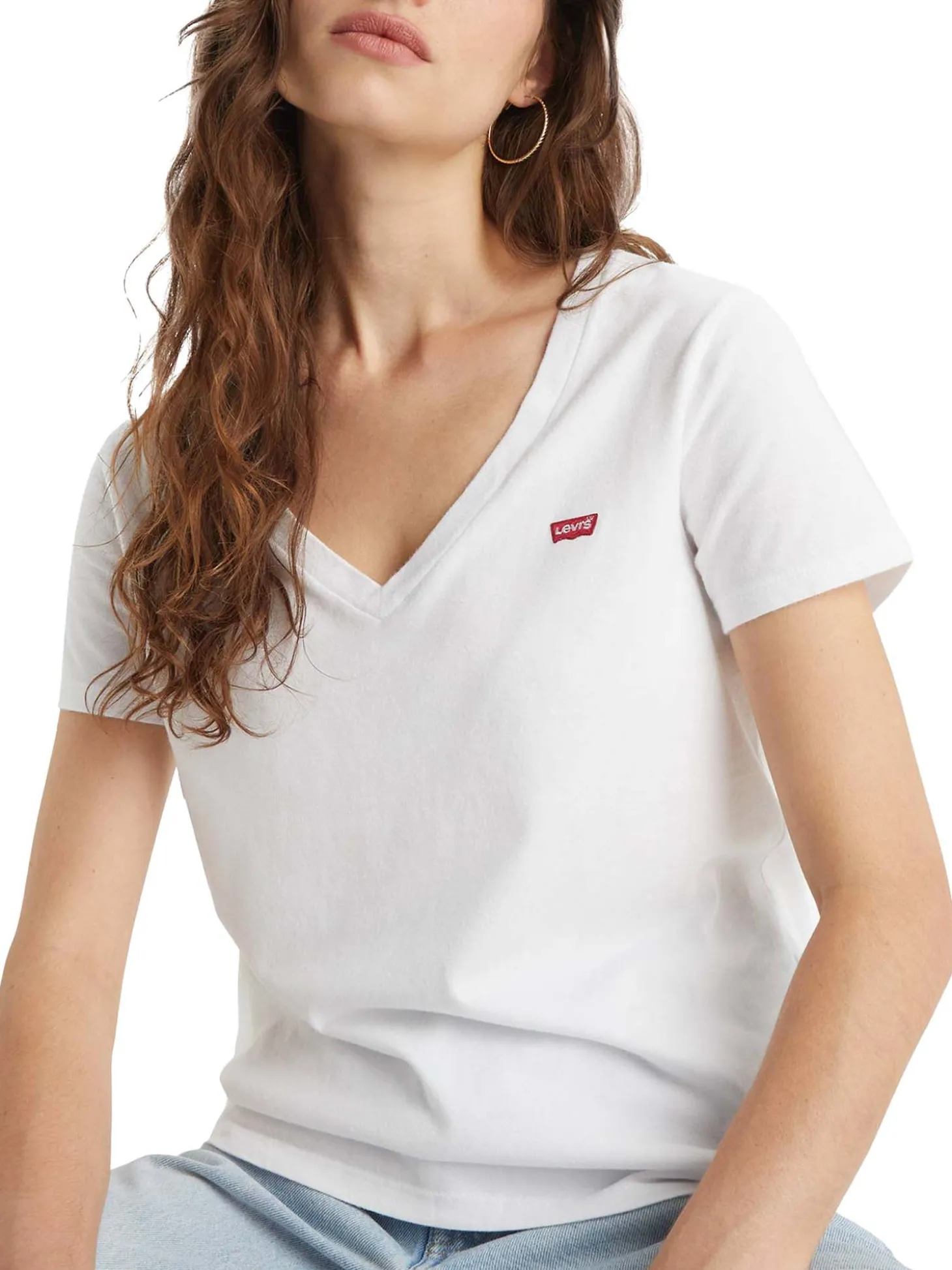 La T-shirt Perfect Con Scollo A V