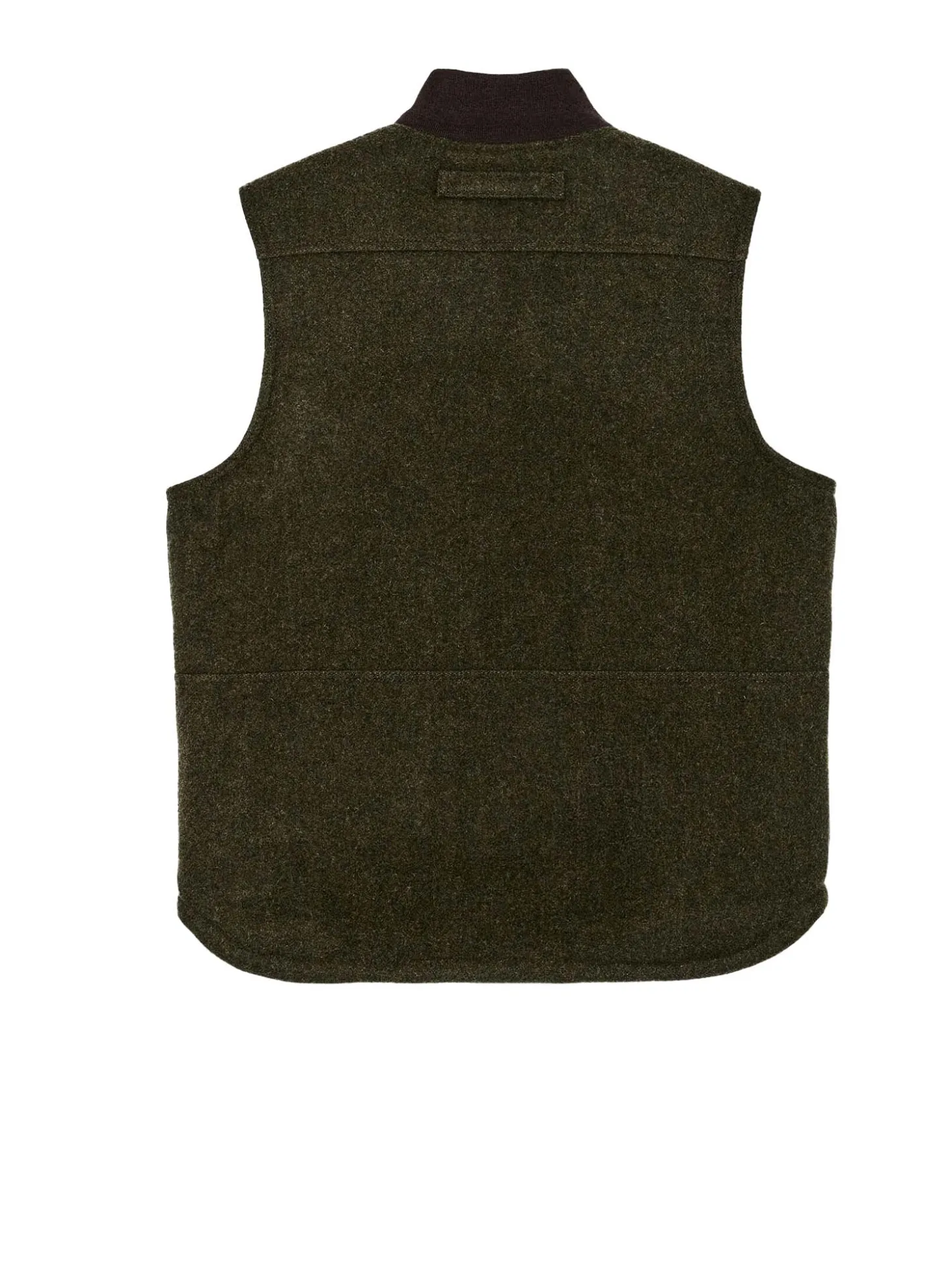 Lined Mackinaw Wool Work Vest