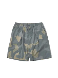 master-piece x Universal Works Pleated Track Short