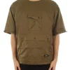 Non Down Mountain Crew Neck Cut Sew