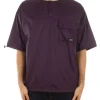 Non Down Mountain Crew Neck Cut Sew
