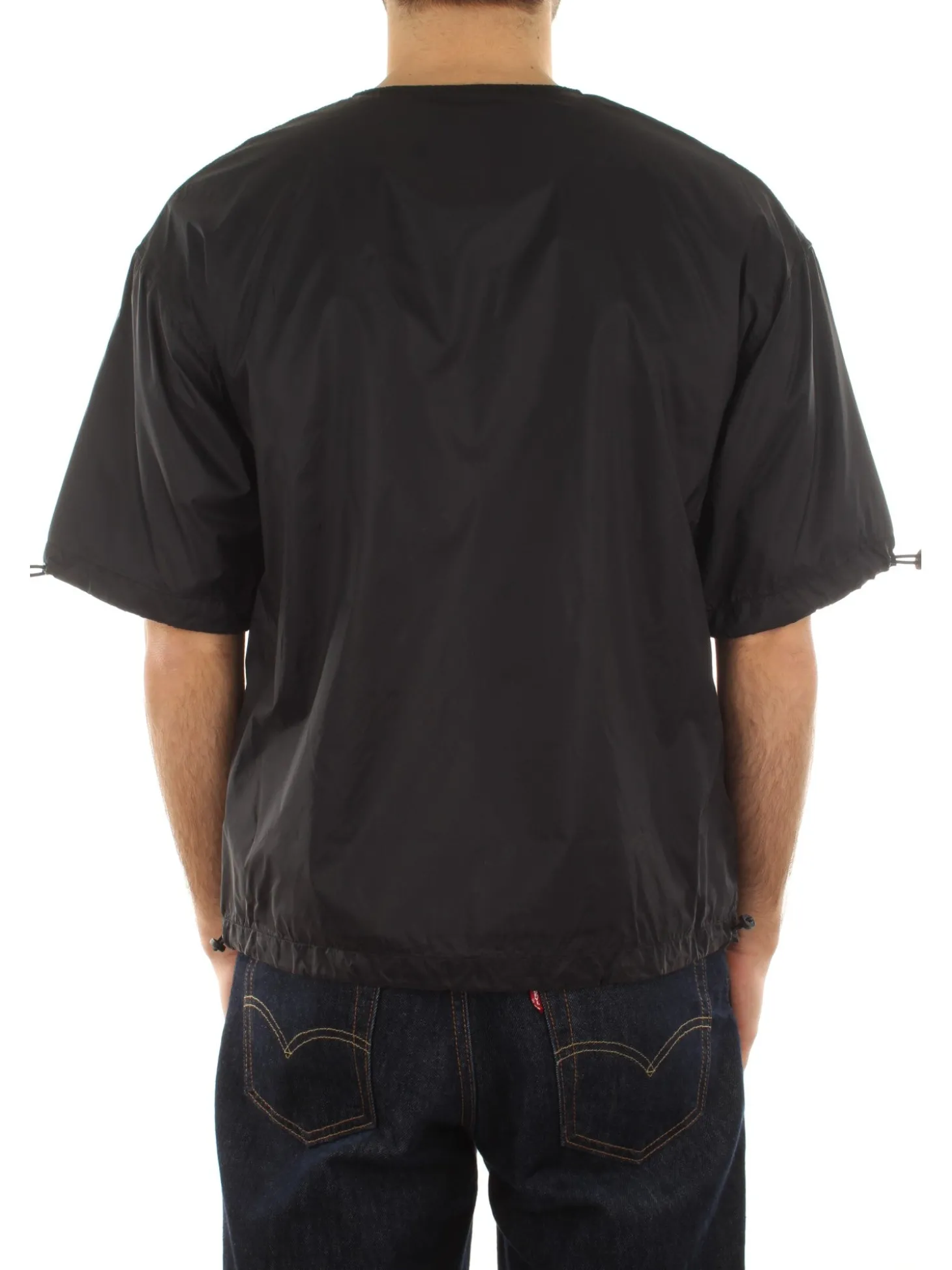 Non Down Mountain Crew Neck Cut Sew