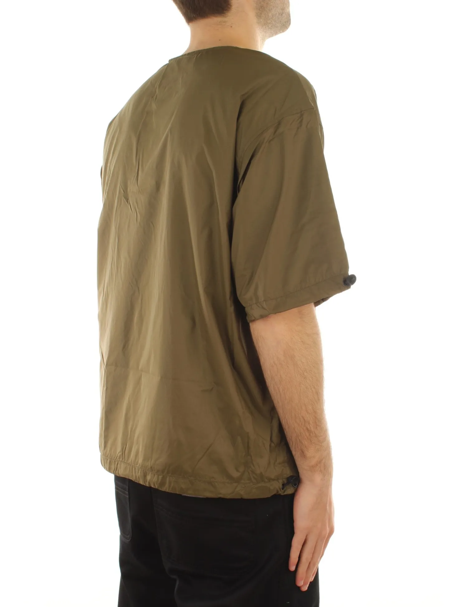 Non Down Mountain Crew Neck Cut Sew