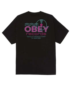 Obey Records Sound Waves Tee