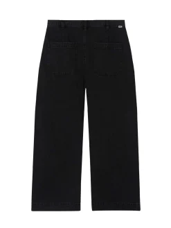 Oliver Denim Pleated Pant