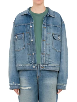 Ovo Giacca Denim Fermo