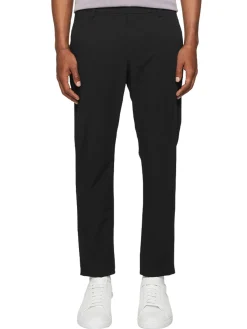 Pantalone Slim Chino Alfredo In Popeline Tecnico