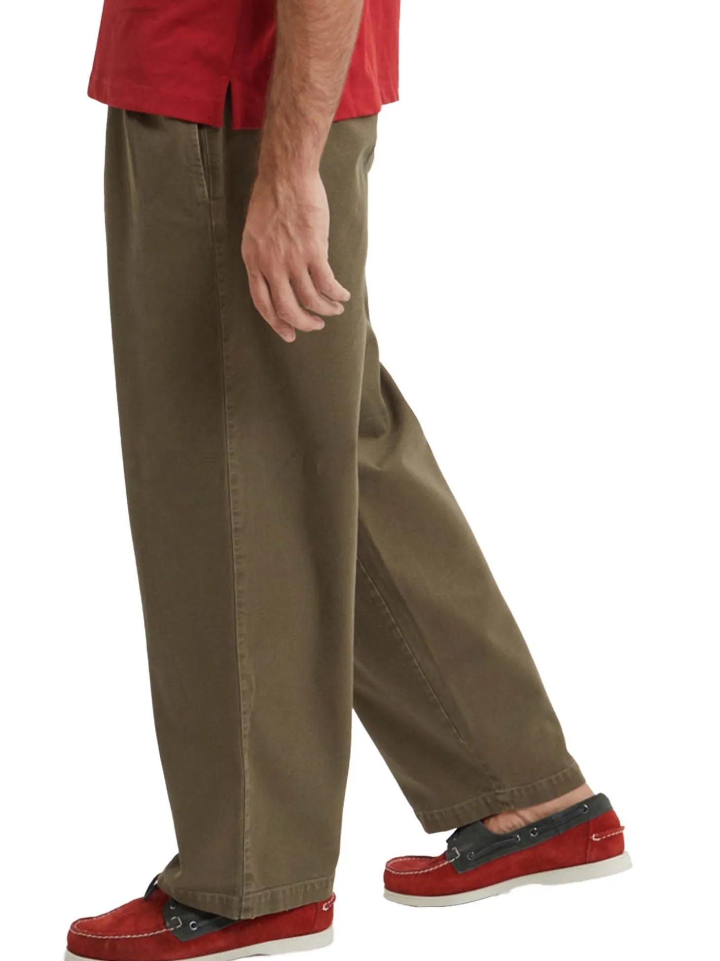 Pantaloni in Canvas Tinto Capo