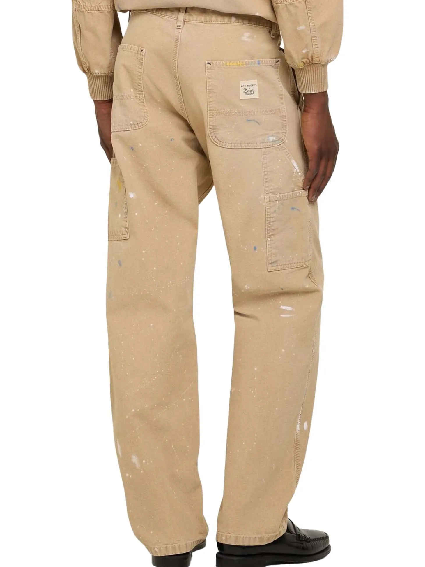 Pantaloni Still Alive Statement in tela Roy Roger's x Dave's NY