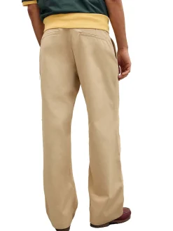 Pantaloni Woven Straight Hem
