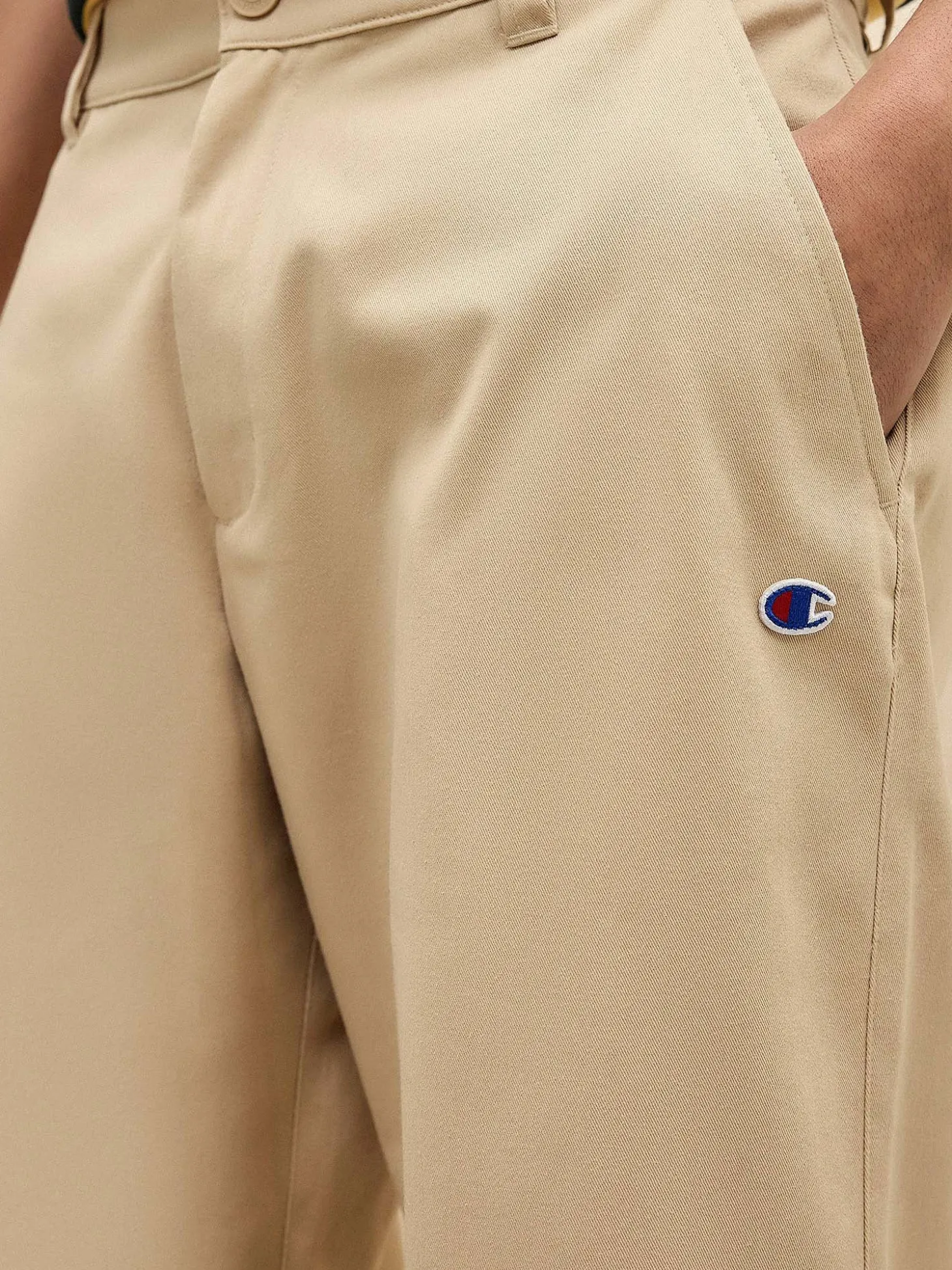 Pantaloni Woven Straight Hem