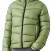 Piumino ad Onde in Nylon Ripstop
