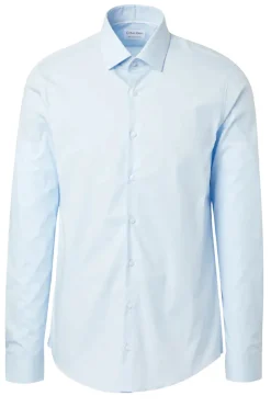 POPLIN STRETCH SLIM SHIRT