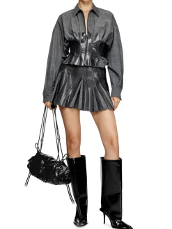 Scrunch D Shoulder Bag