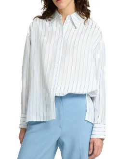 Slfmairin Ls Striped Shirt