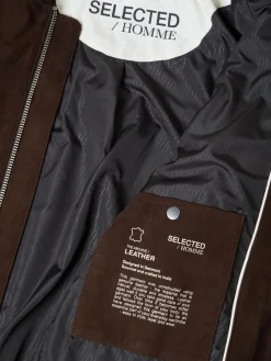 Slharchive Bomber Suede Jkt