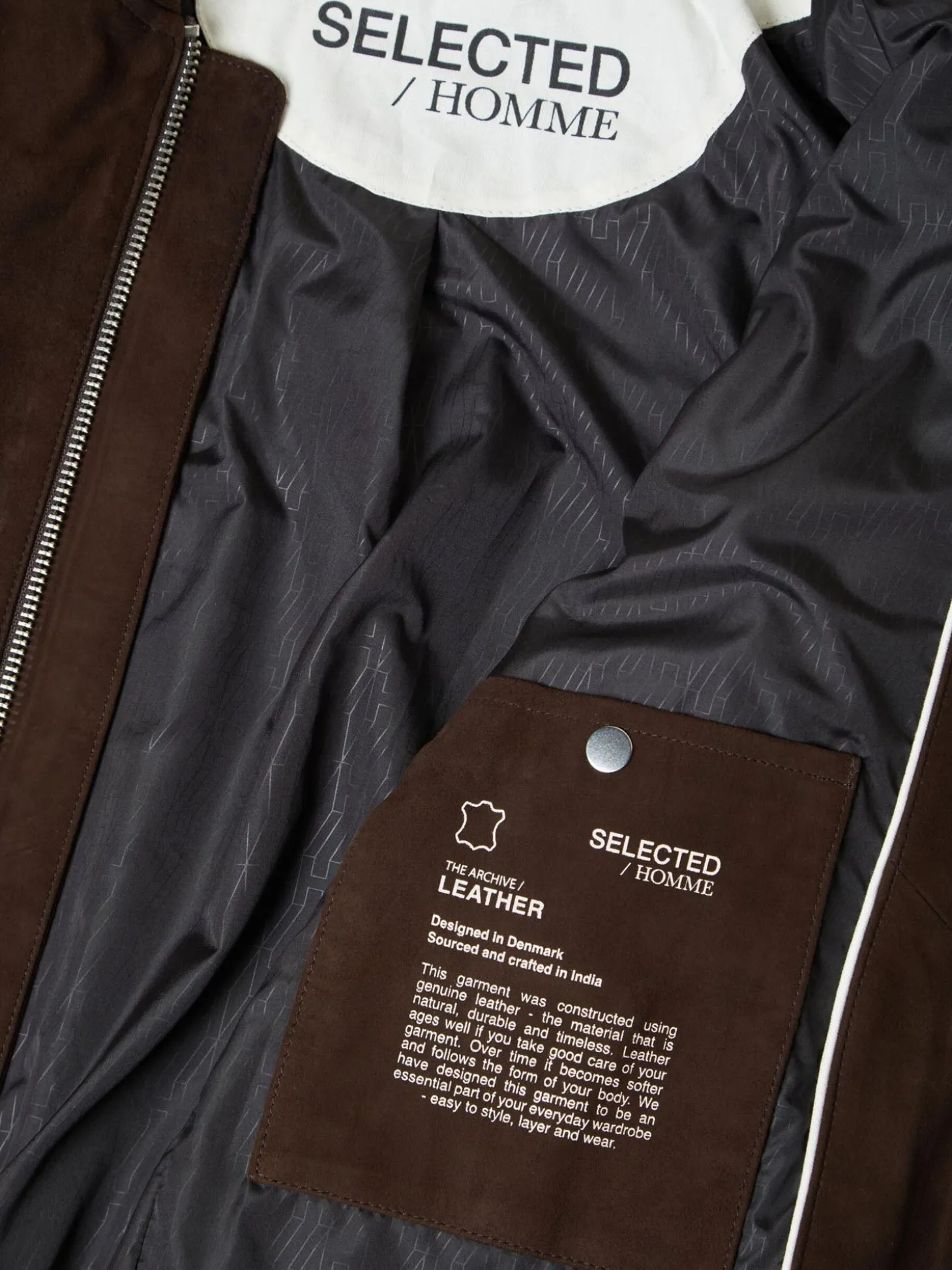 Slharchive Bomber Suede Jkt