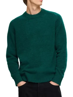 Slhrai Ls Knit Crew Neck