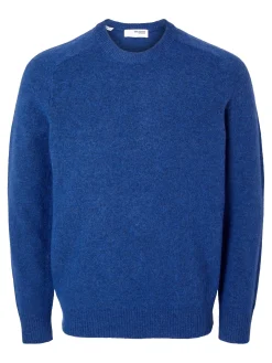Slhrai Ls Knit Crew Neck