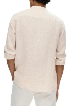 Slhregkylian-Linen Shirt Ls Band