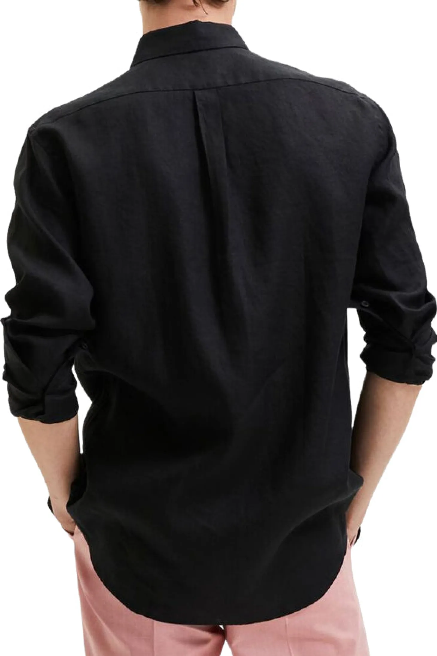 Slhregkylian-Linen Shirt Ls B
