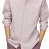 Slhregpure-Linen Shirt Ls Button Down