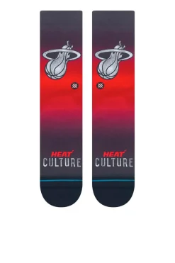 Stance X Nba 2024 Miami Heat Crew Socks