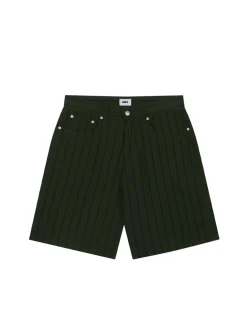 Stripe Baggy Denim Short