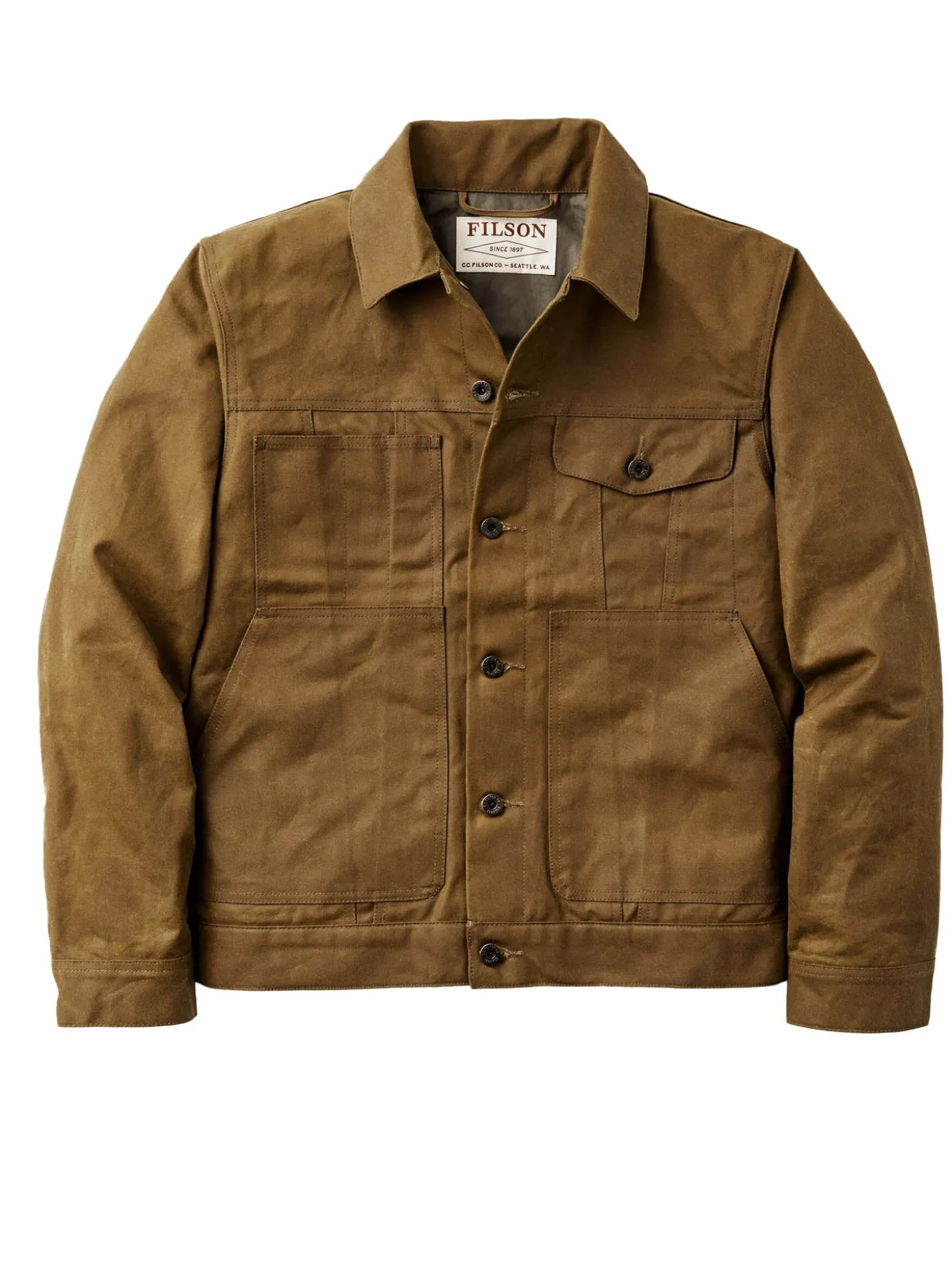 Tin Cloth Short Lined Cruiser Jacket